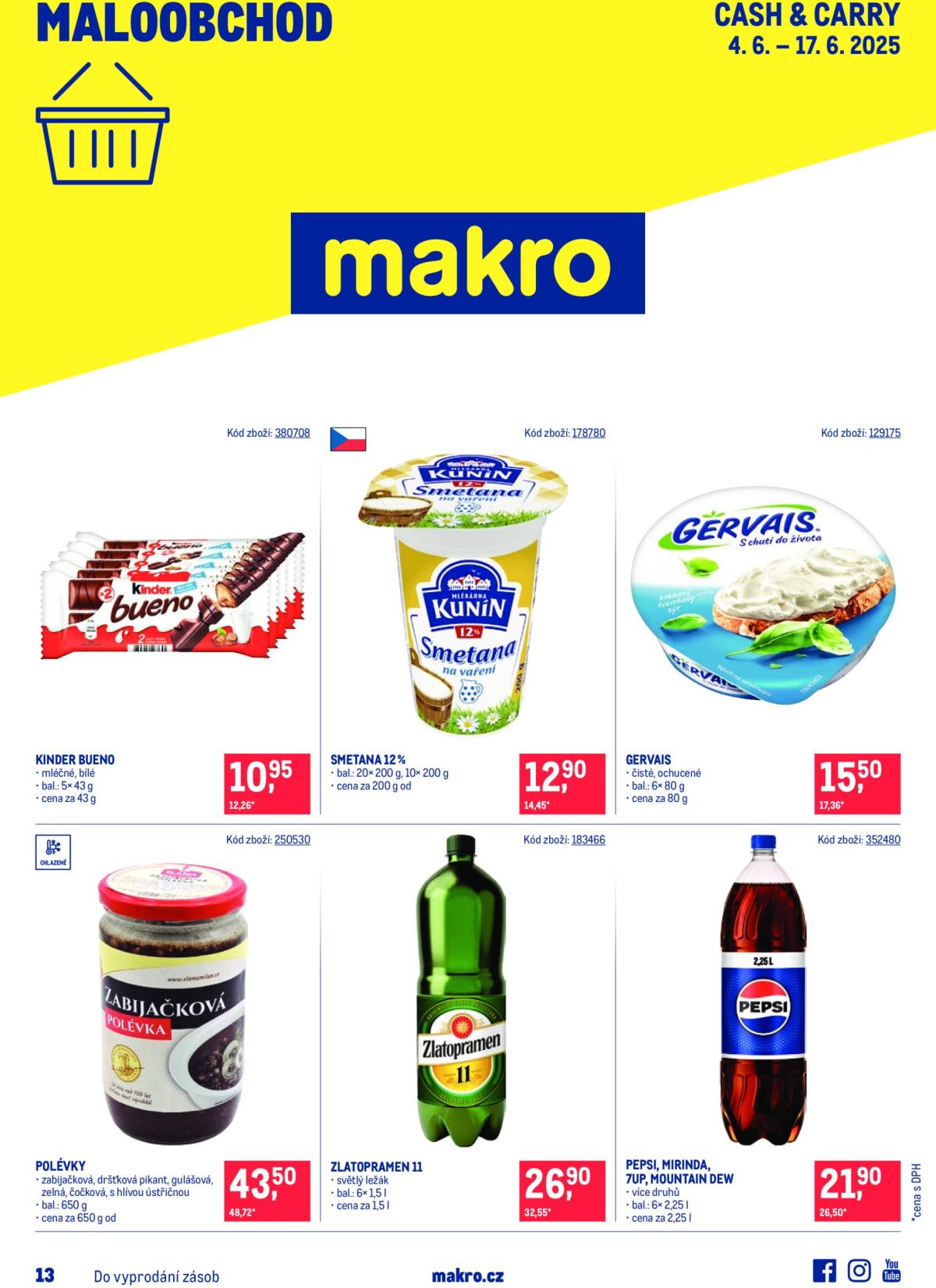 Leták Makro - Maloobchod od 04.06. do 17.06.
