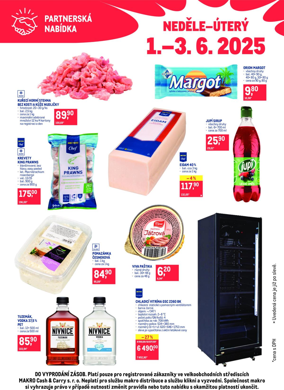 Leták Makro - Partnerská nabídka od 01.06. do 10.06.