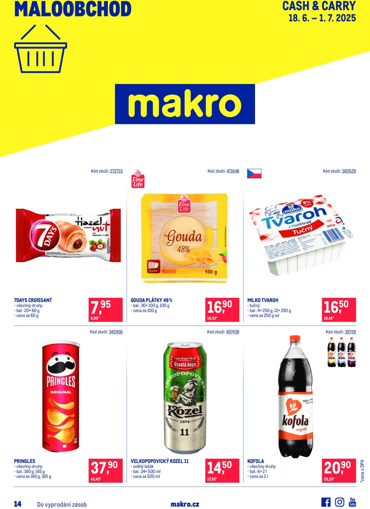 Leták Makro - Maloobchod od 18.06. do 01.07.