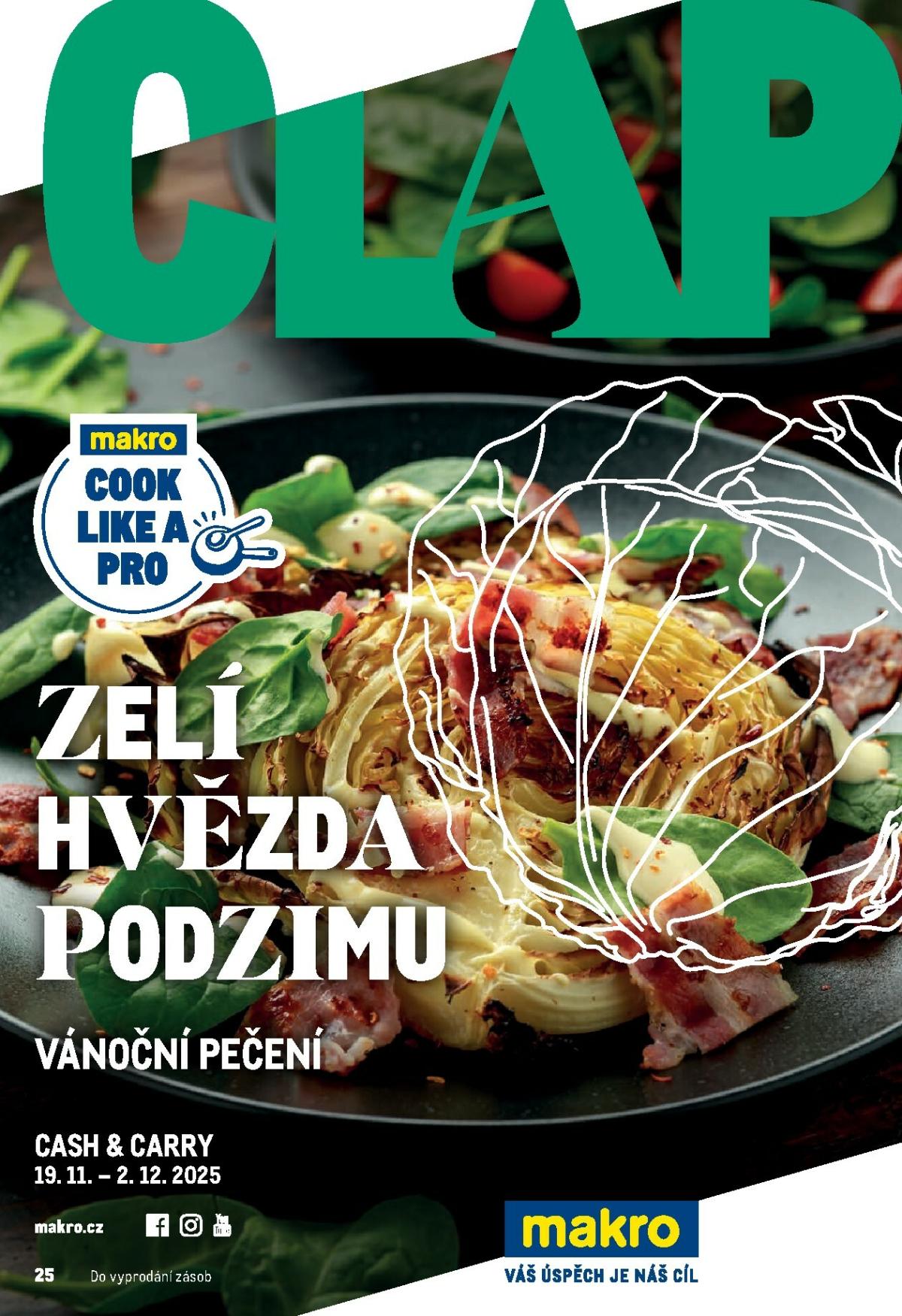 Aktuální leták Makro - Pro milovníky jídla od 19.11. do 02.12.