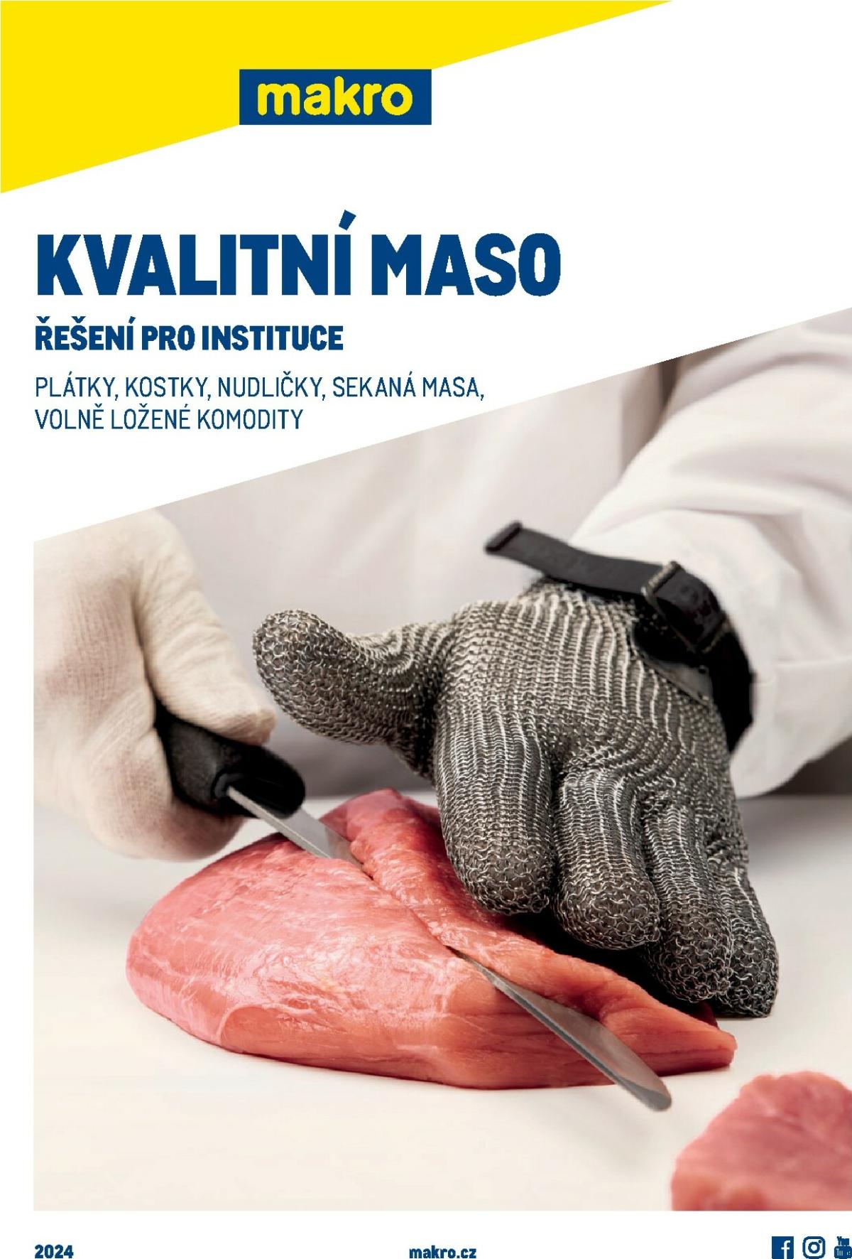 Aktuální leták Makro - Kvalitní maso - řešení pro instituce od 01.12. do 31.05.