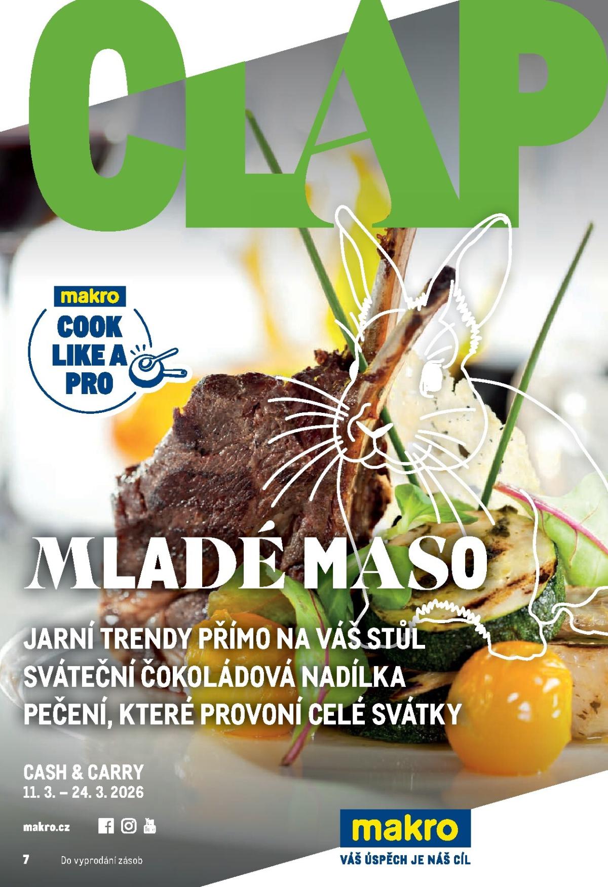 Makro - Pro milovníky jídla leták platný od středy 11.03.2026 do úterý 24.03.2026