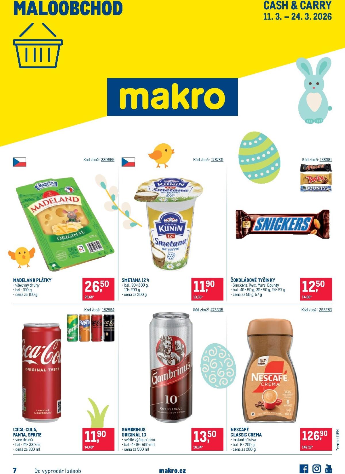 Makro - Maloobchod leták platný od středy 11.03.2026 do úterý 24.03.2026