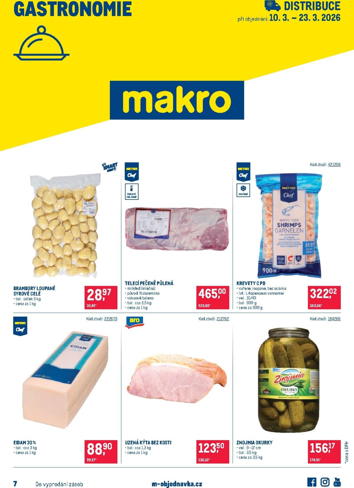 Makro - Gastronomie leták platný od úterý 10.03.2026 do pondělí 23.03.2026