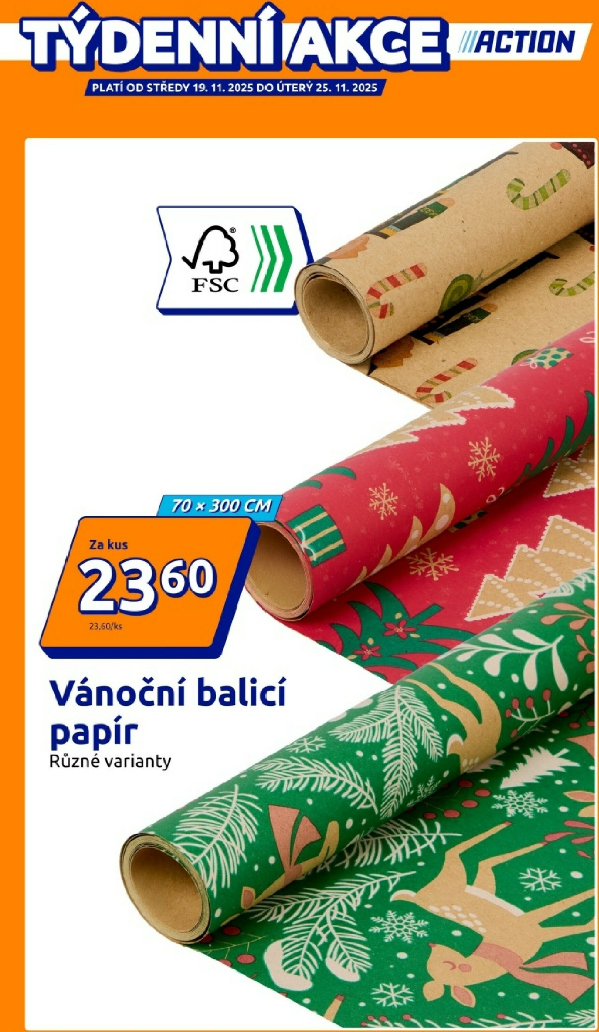 Aktuální leták Action od 19.11. do 25.11.