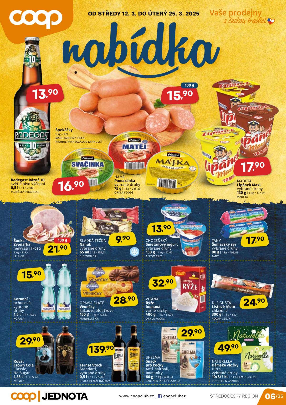 Leták Coop - Střední Čechy od 12.03. do 25.03.