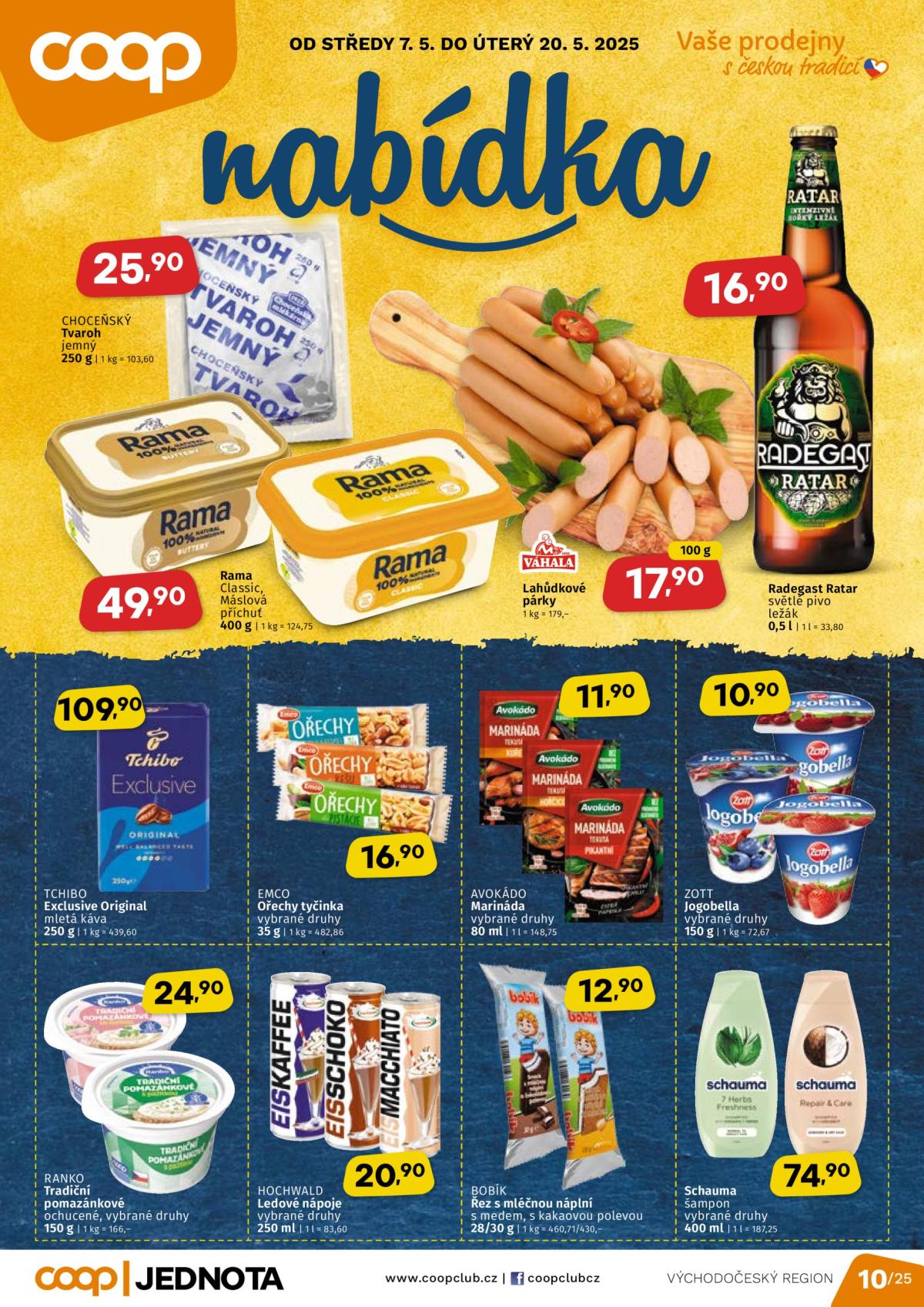 Leták Coop - Východní Čechy od 07.05. do 20.05.