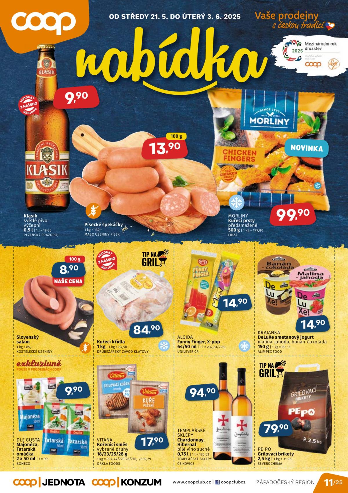 Leták Coop - Západní Čechy od 21.05. do 03.06.