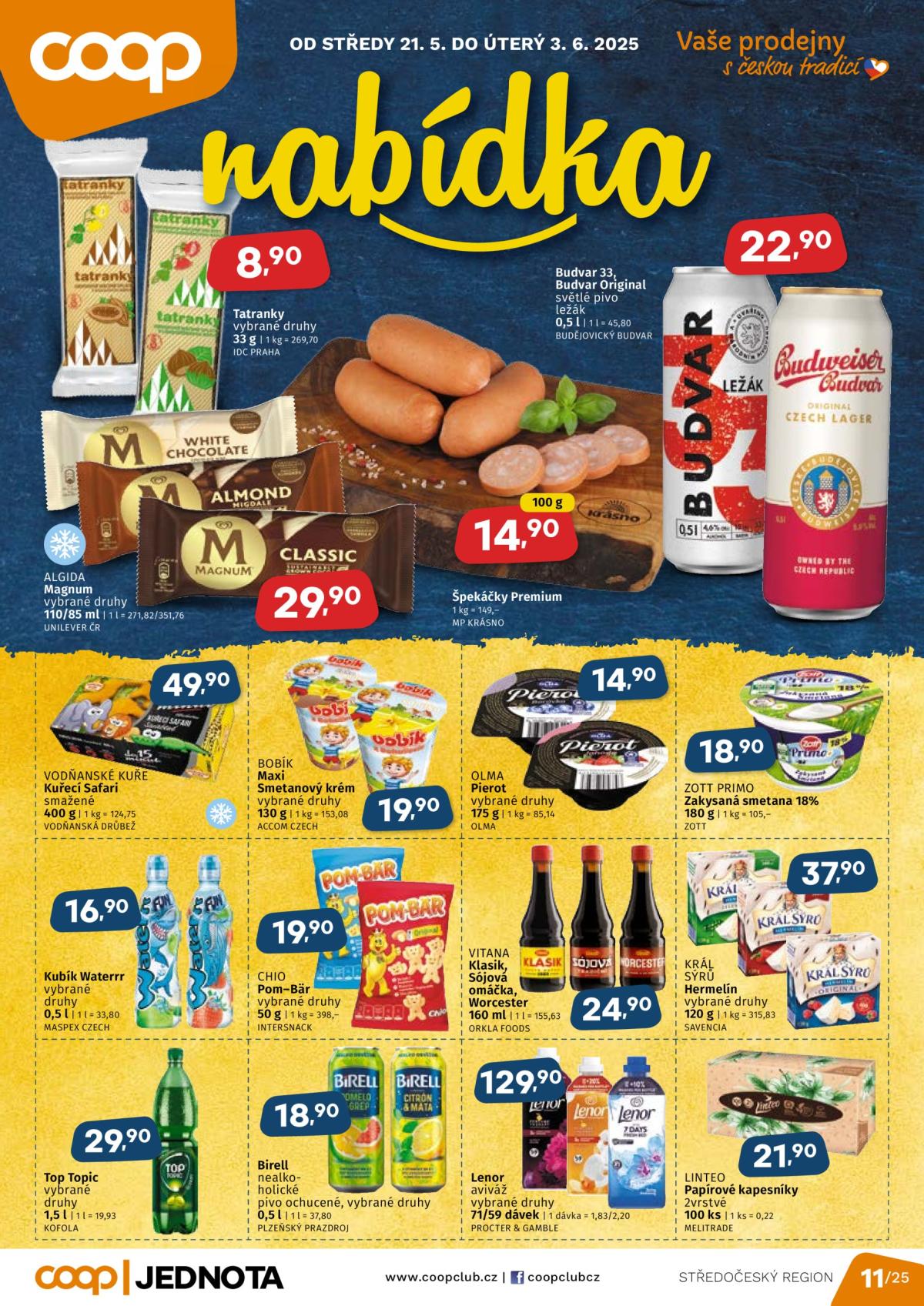 Leták Coop - Střední Čechy od 21.05. do 03.06.