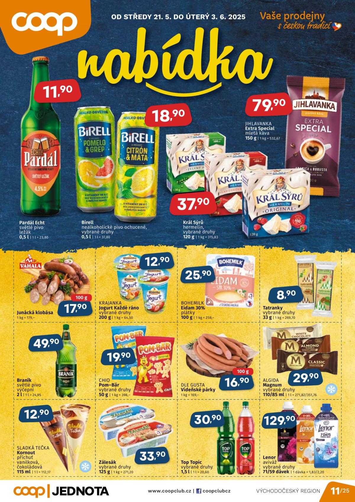 Leták Coop - Východní Čechy od 21.05. do 03.06.