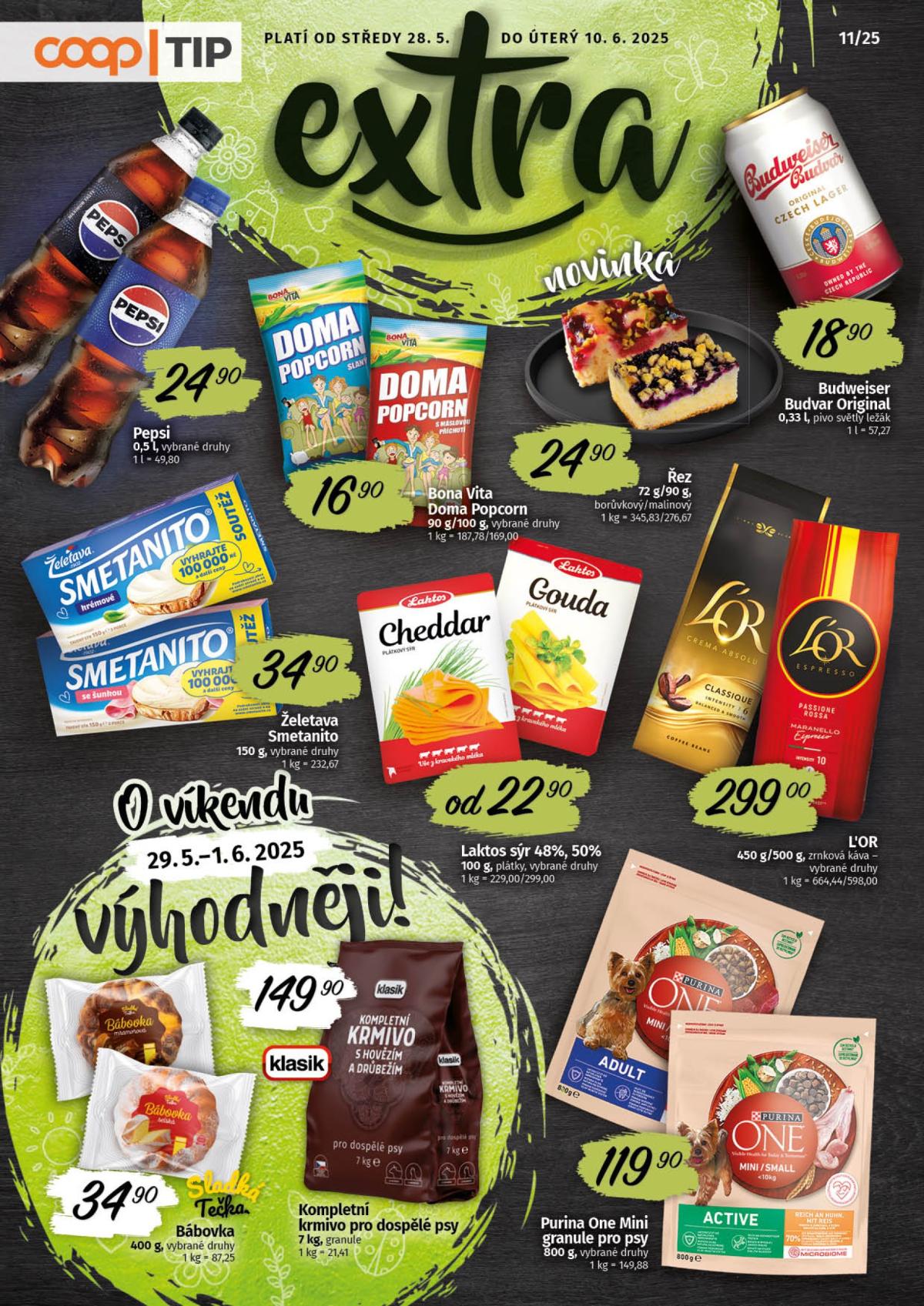 Leták COOP - Tip Extra od 28.05. do 10.06.