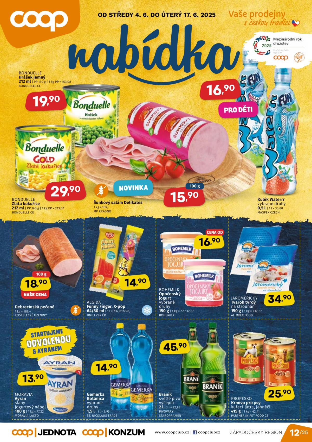 Leták Coop - Západní Čechy od 04.06. do 17.06.