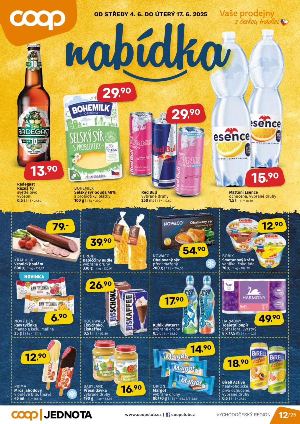 Leták Coop - Východní Čechy od 04.06. do 17.06.