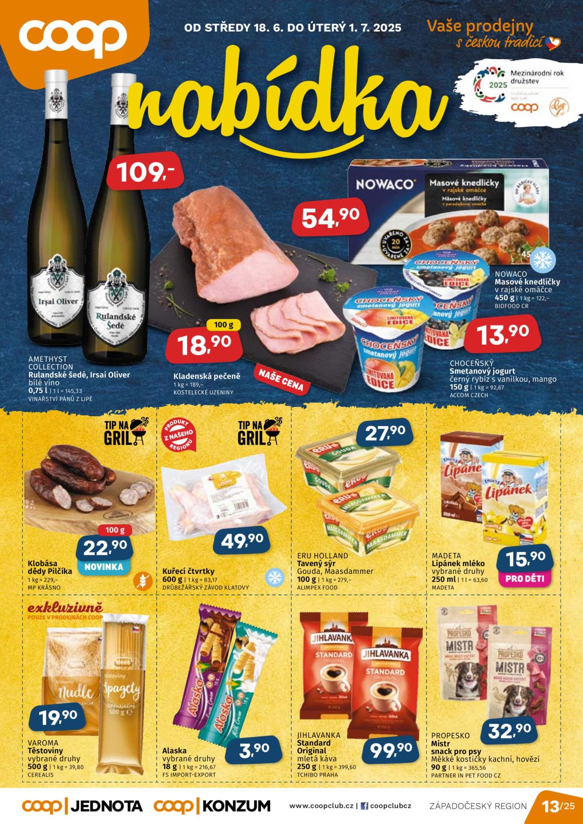 Leták Coop - Západní Čechy od 18.06. do 01.07.