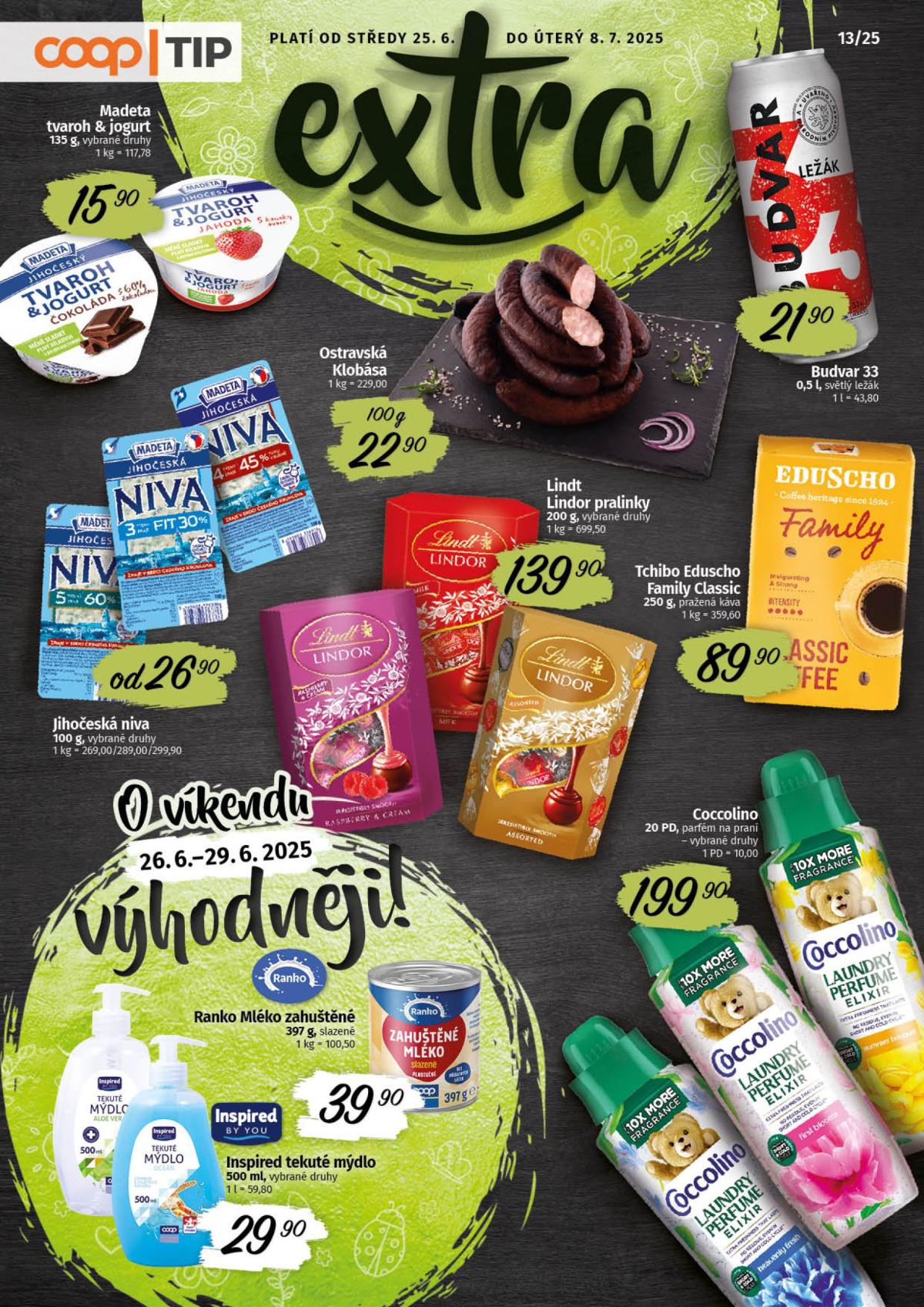 Leták Coop - TIP EXTRA od 25.06. do 08.07.