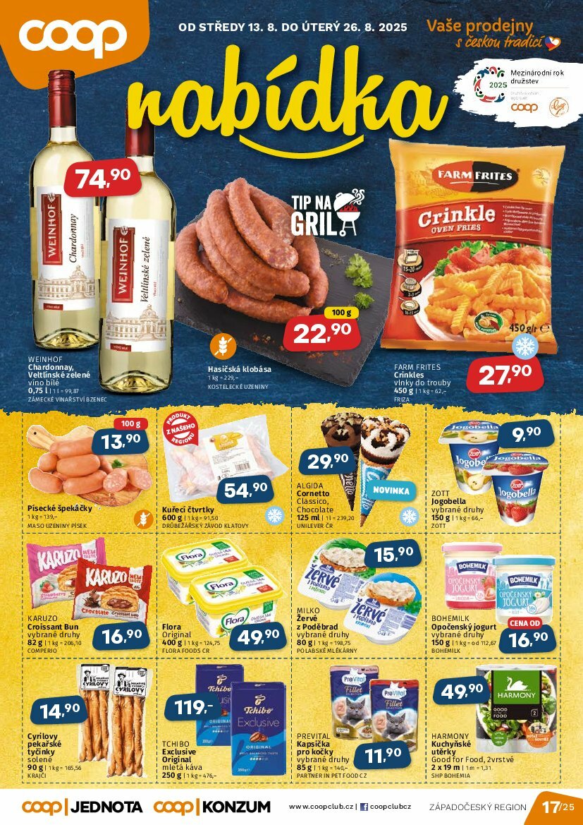 Leták Coop - Západní Čechy od 13.08. do 26.08.