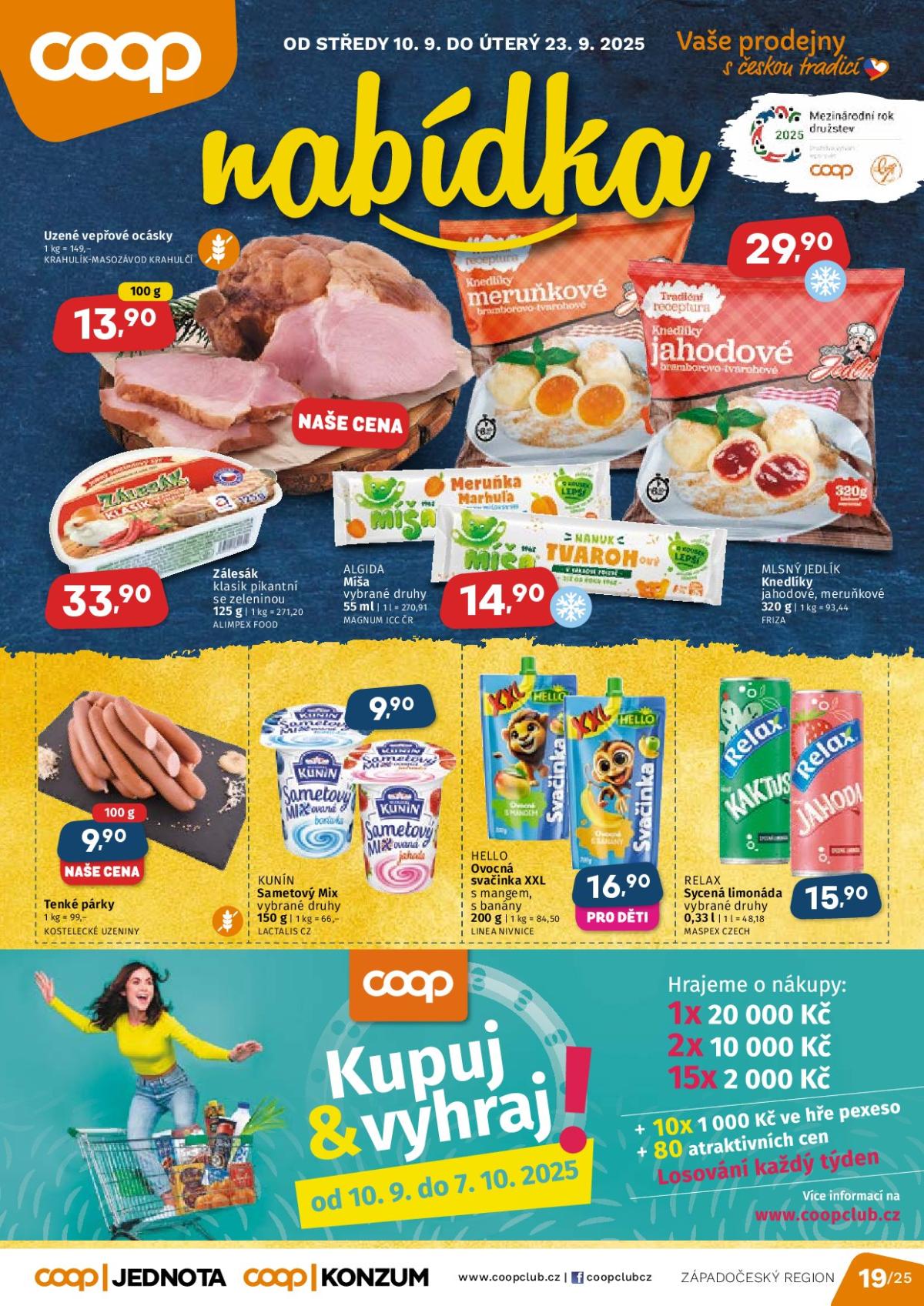 Leták Coop - Západní Čechy od 10.09. do 23.09.