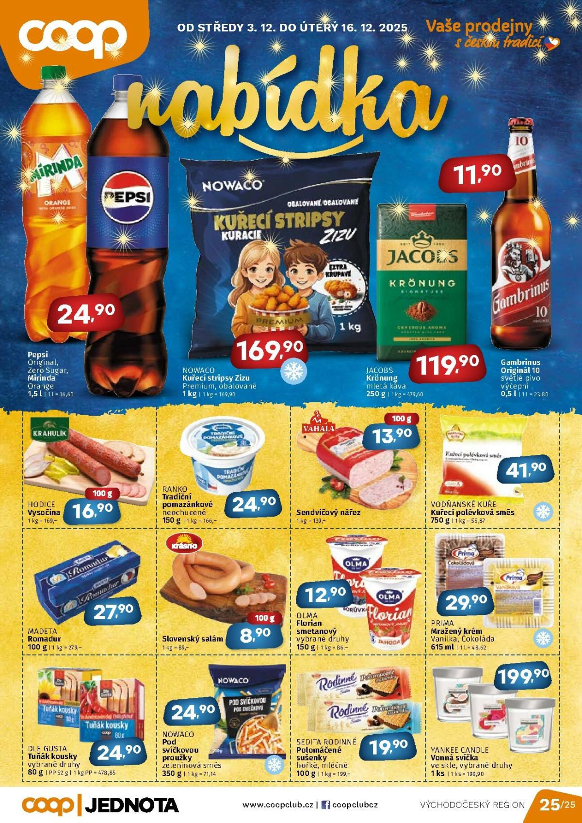 Aktuální leták Coop - Východní Čechy od 03.12. do 16.12.