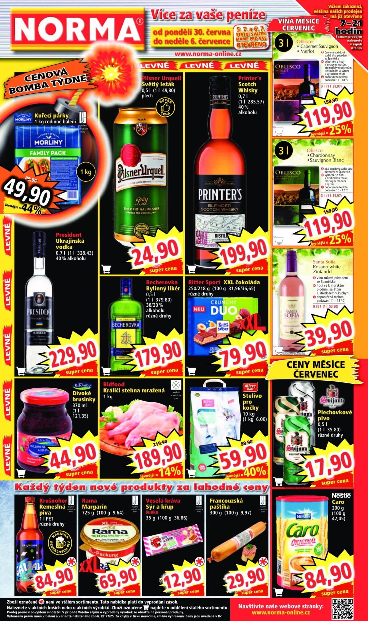 Leták Norma od 30.06. do 06.07.