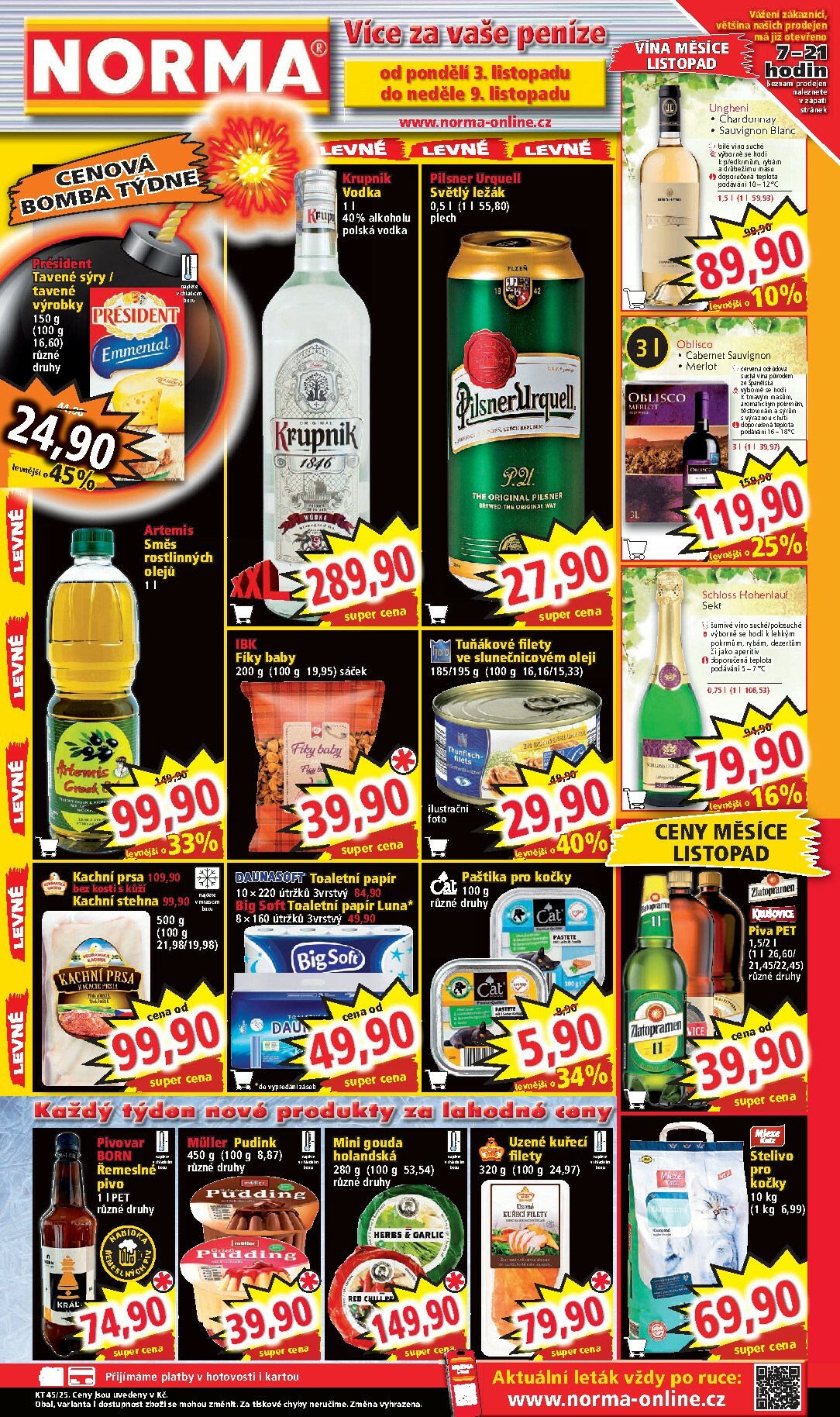 Aktuální leták Norma od 03.11. do 09.11.