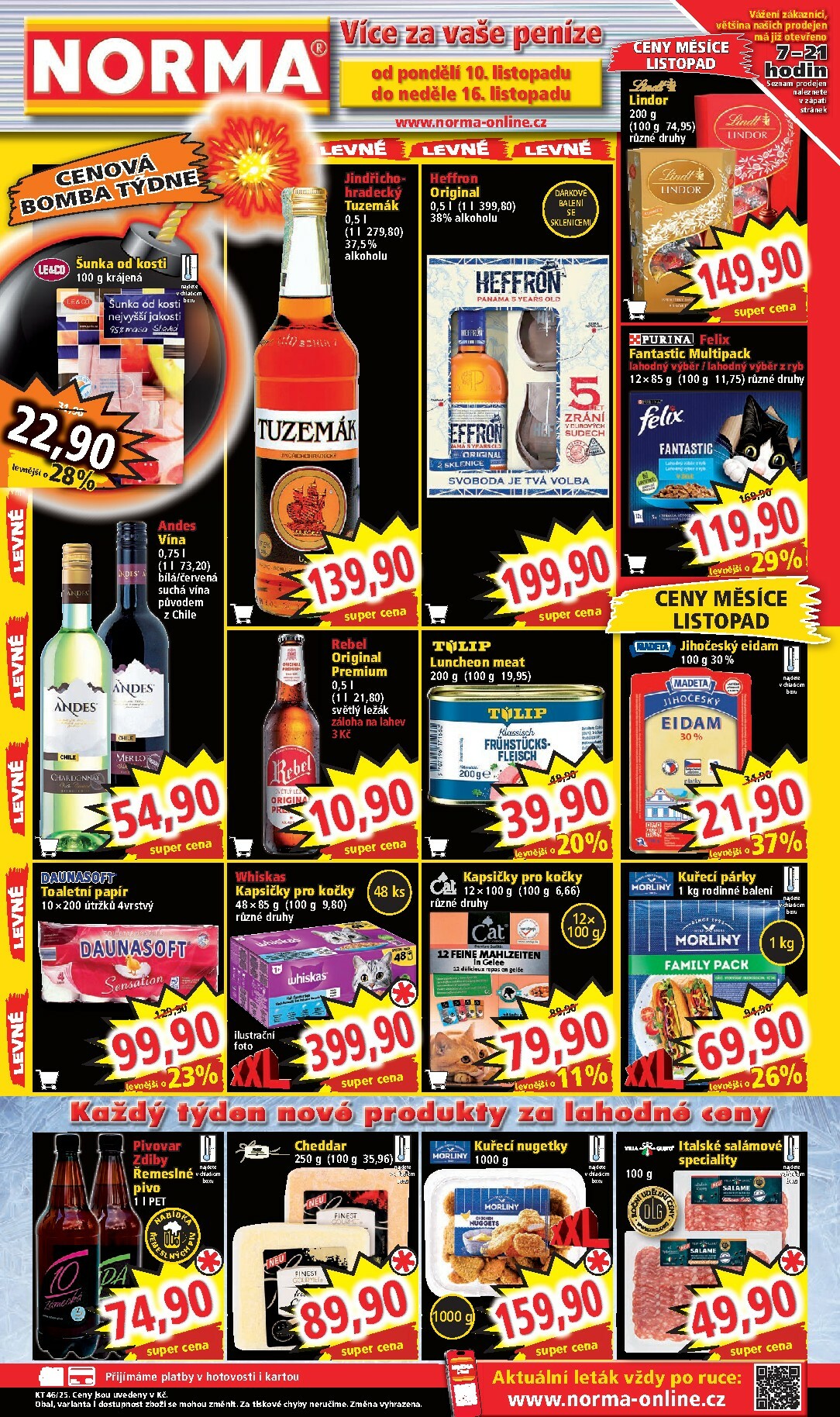 Aktuální leták Norma od 10.11. do 16.11.