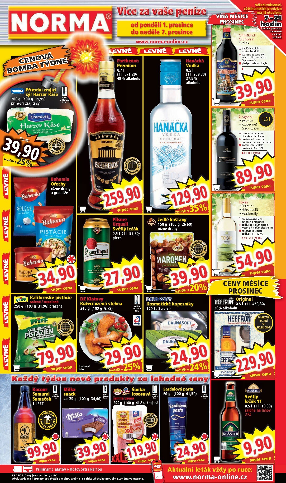 Aktuální leták Norma od 01.12. do 07.12.