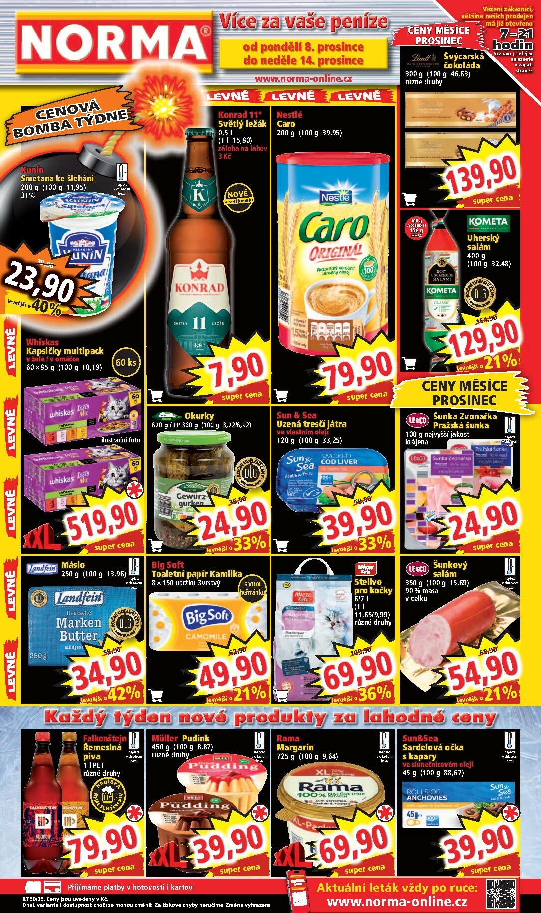 Aktuální leták Norma od 08.12. do 14.12.