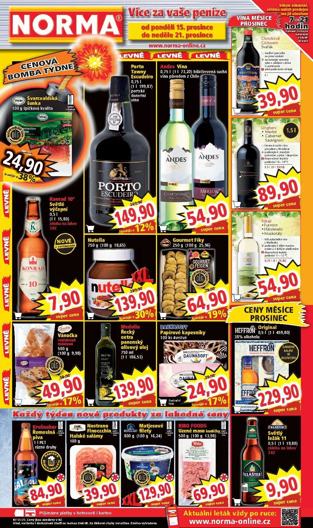 Aktuální leták Norma od 15.12. do 21.12.