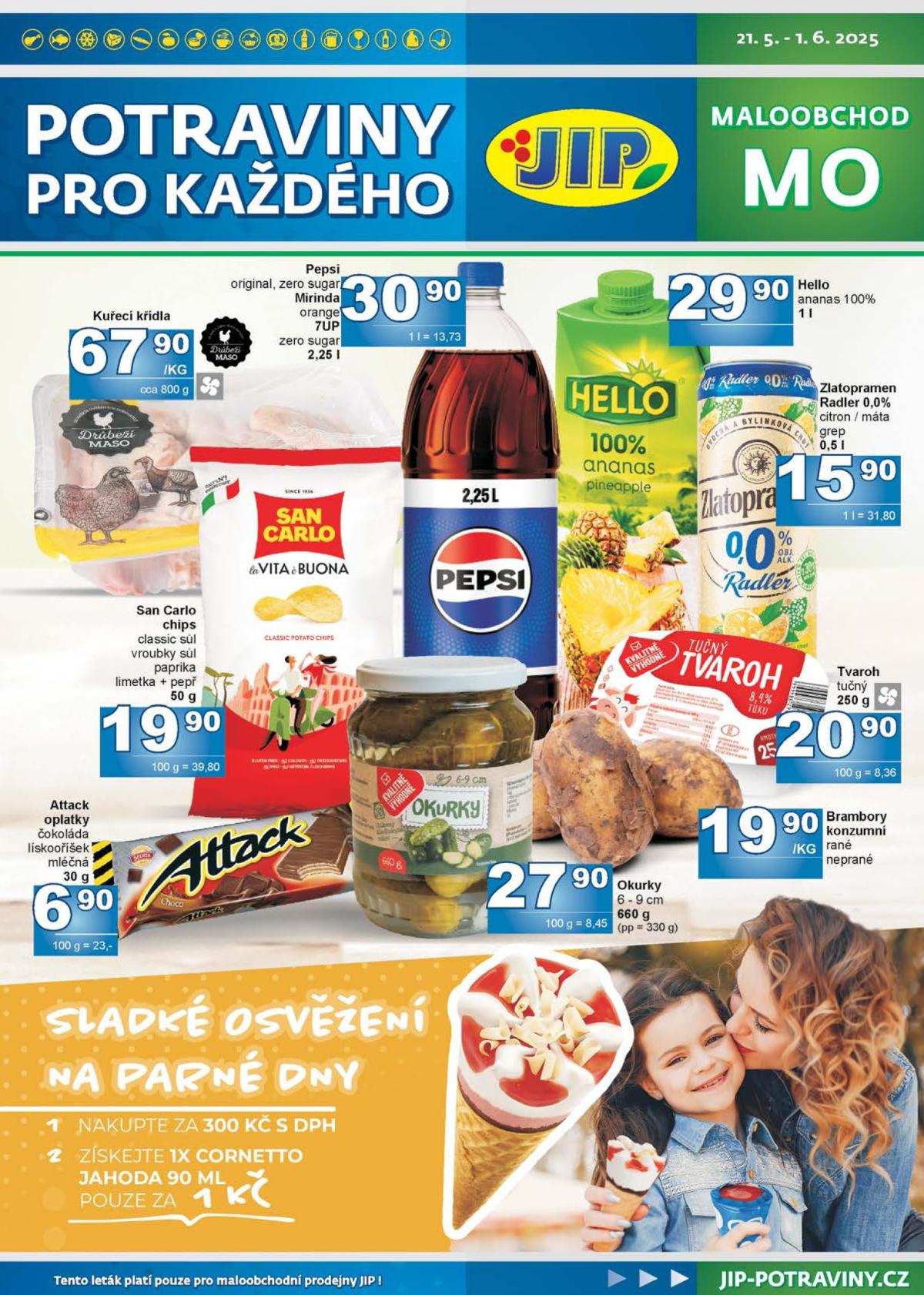 Leták JIP - Maloobchod od 21.05. do 01.06.