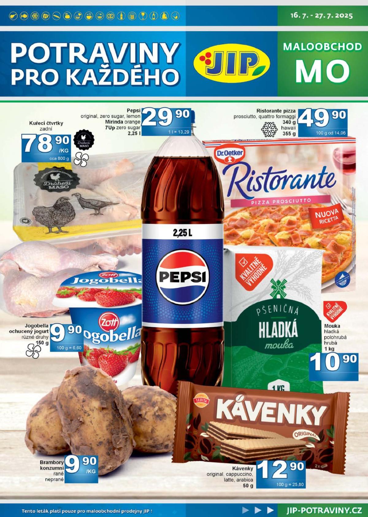 Leták JIP - Maloobchod od 16.07. do 27.07.