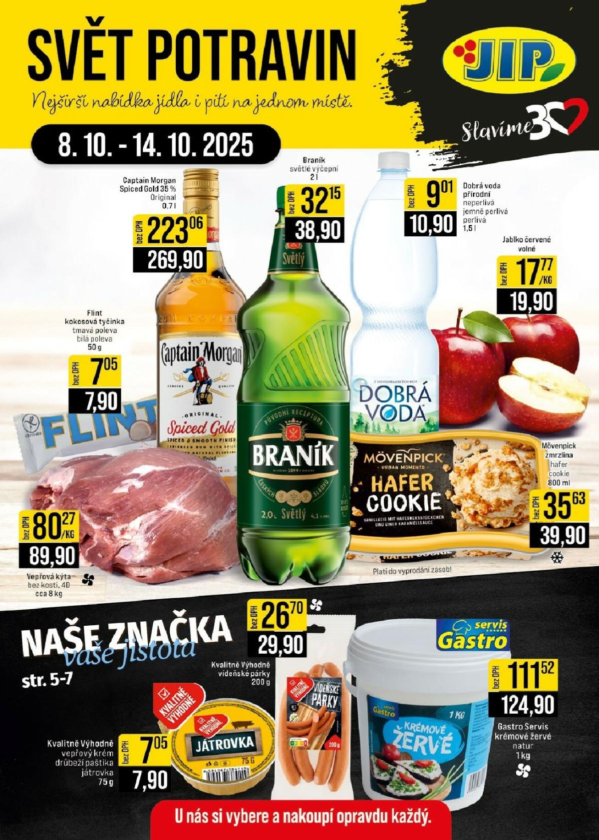 Aktuální leták JIP od 08.10. do 14.10.