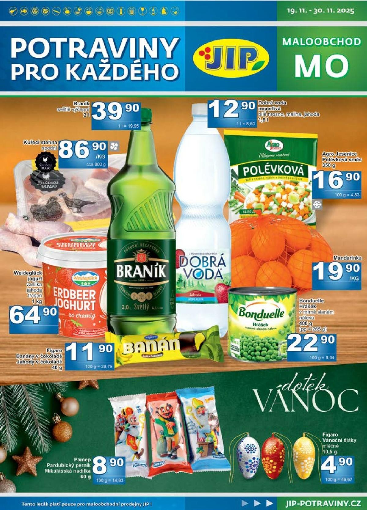 Aktuální leták JIP - Maloobchod od 19.11. do 30.11.