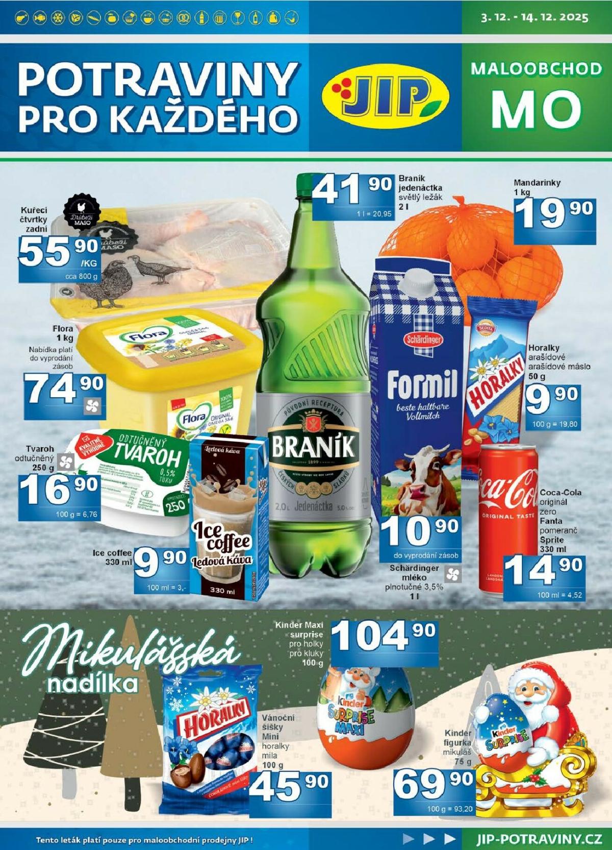 Aktuální leták JIP - Maloobchod od 03.12. do 14.12.