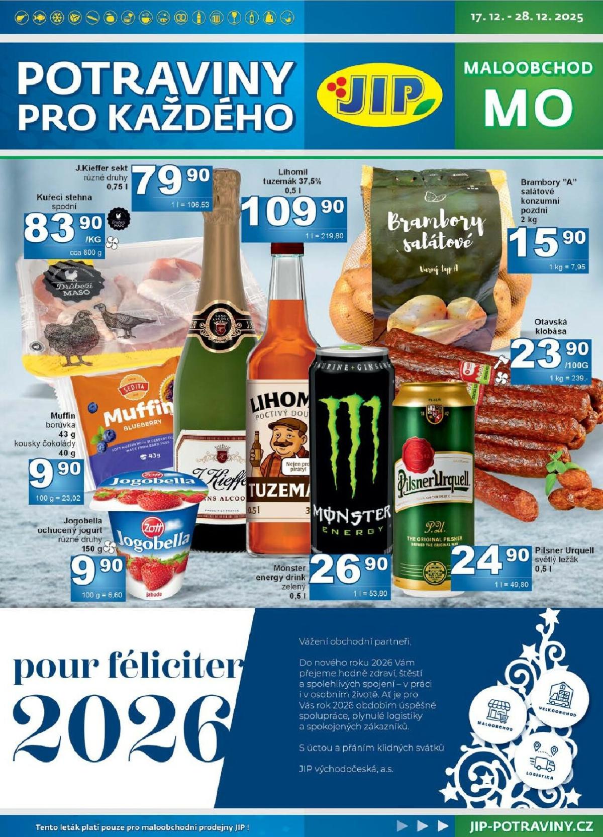 Aktuální leták JIP - Maloobchod od 17.12. do 28.12.