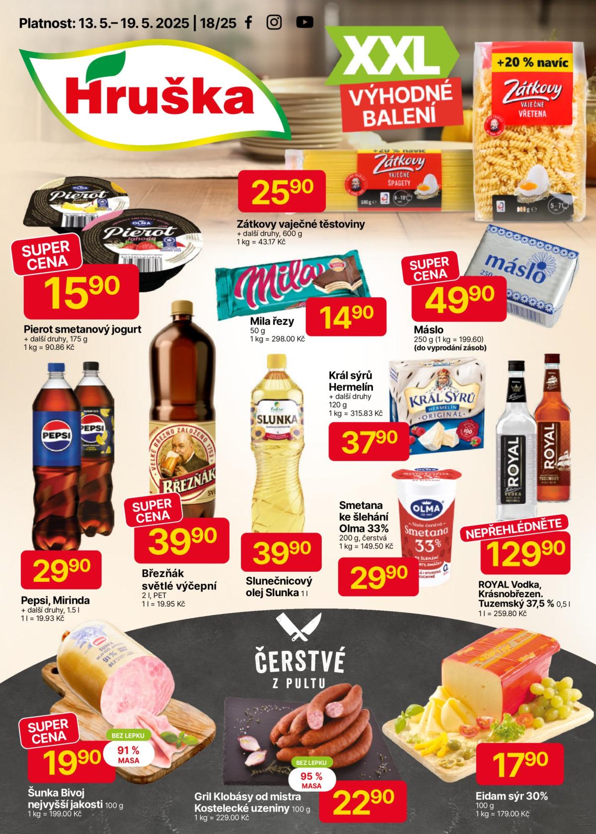 Leták Hruška od 13.05. do 19.05.