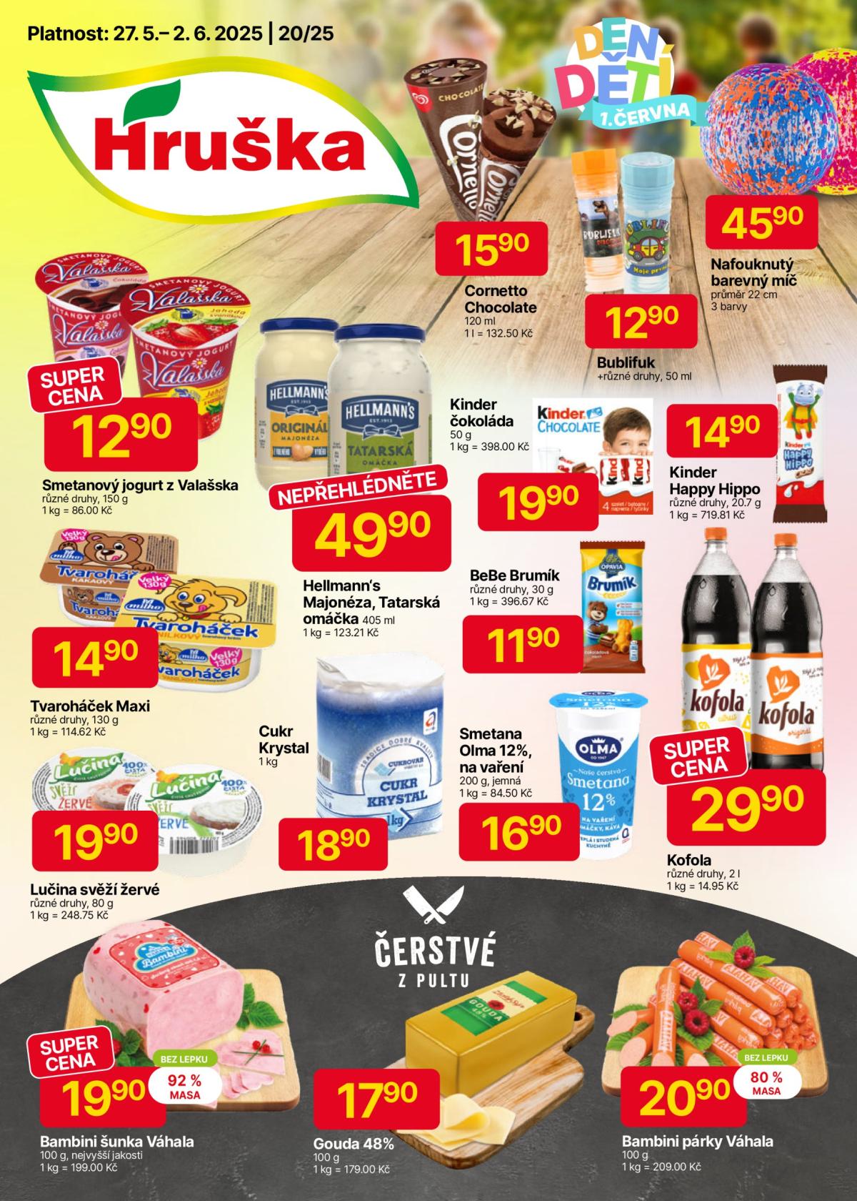 Leták Hruška od 27.05. do 05.06.