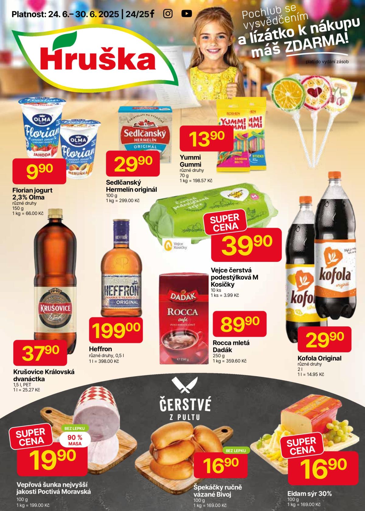 Leták Hruška od 24.06. do 30.06.
