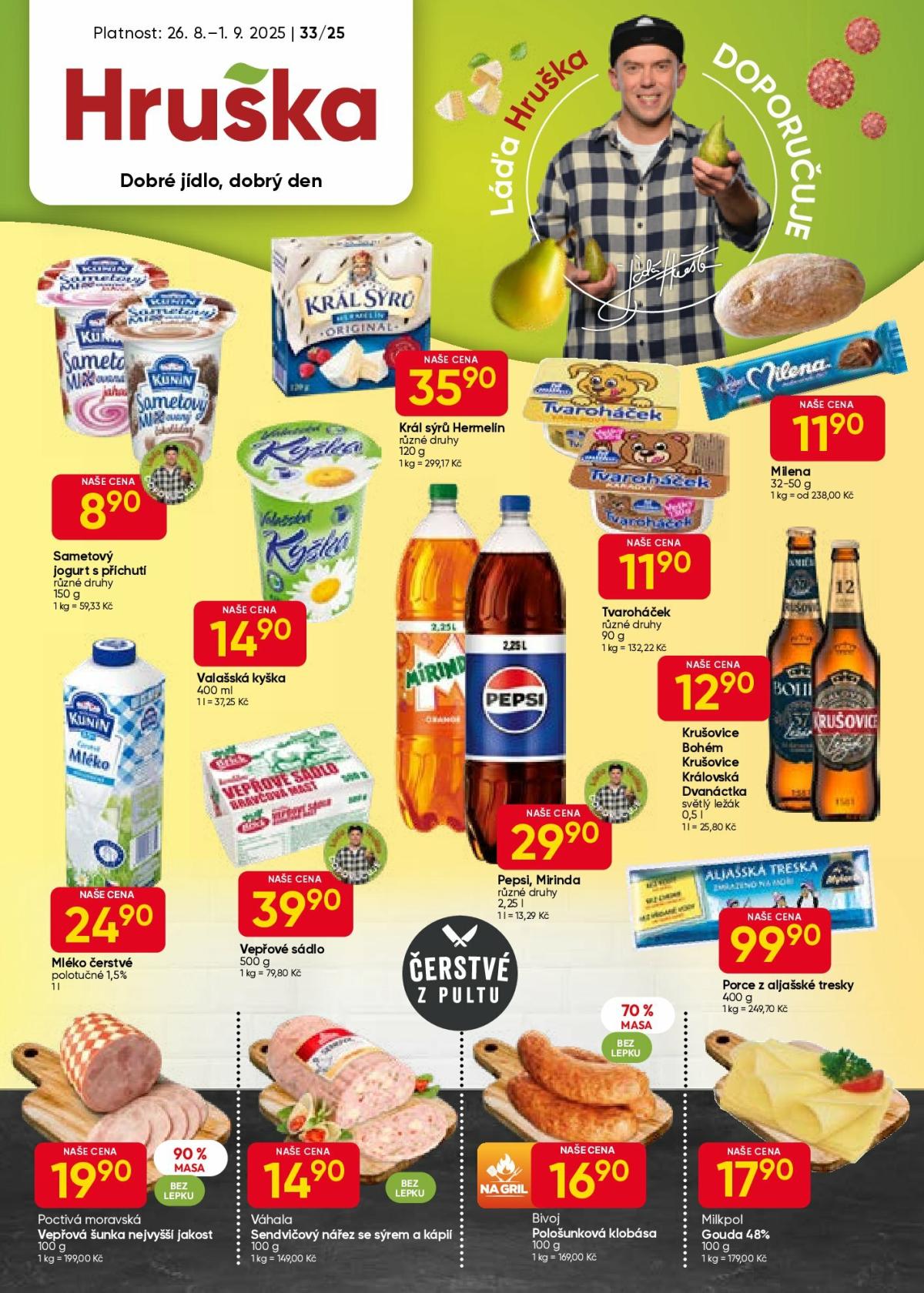 Leták Hruška od 26.08. do 01.09.