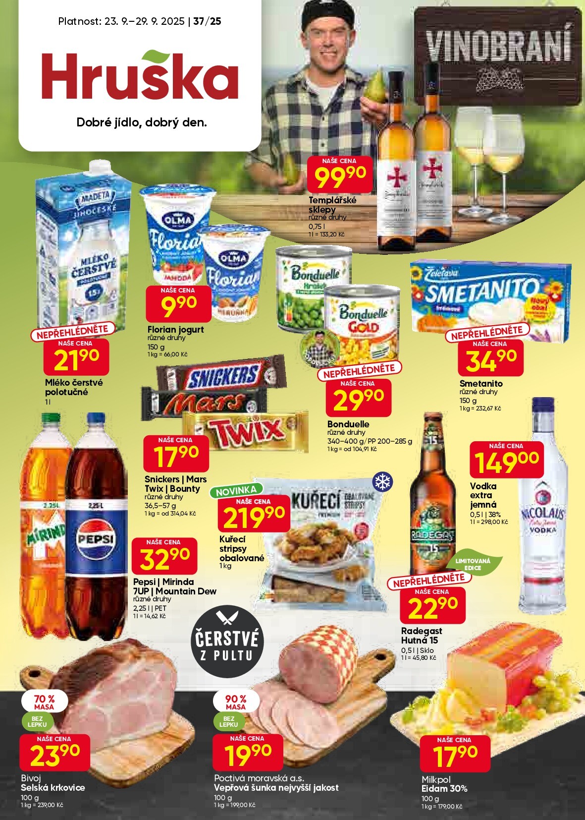 Leták Hruška od 23.09. do 29.09.