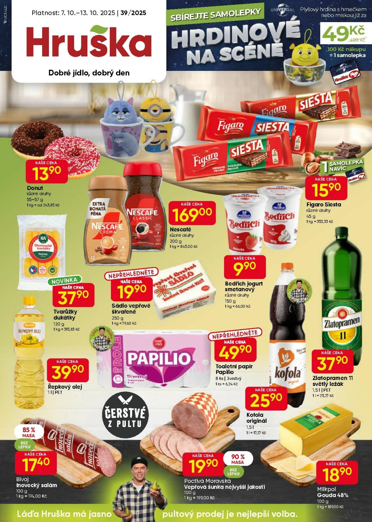 Aktuální leták Hruška od 07.10. do 13.10.
