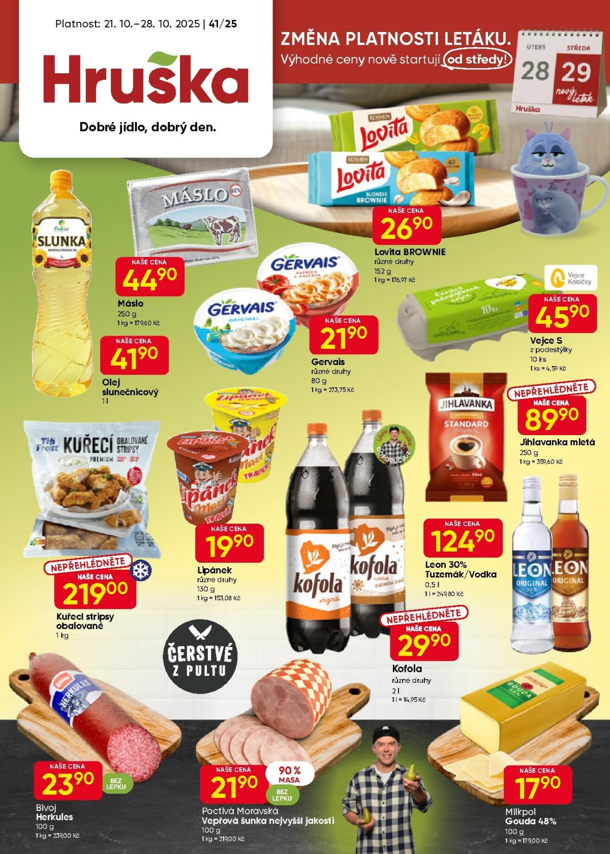Aktuální leták Hruška od 21.10. do 28.10.