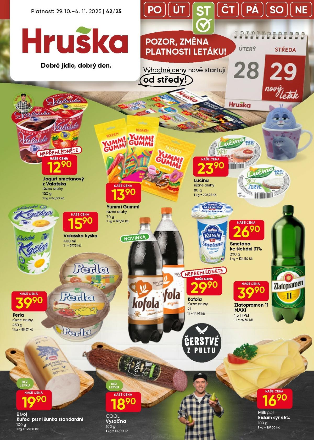 Aktuální leták Hruška od 29.10. do 04.11.