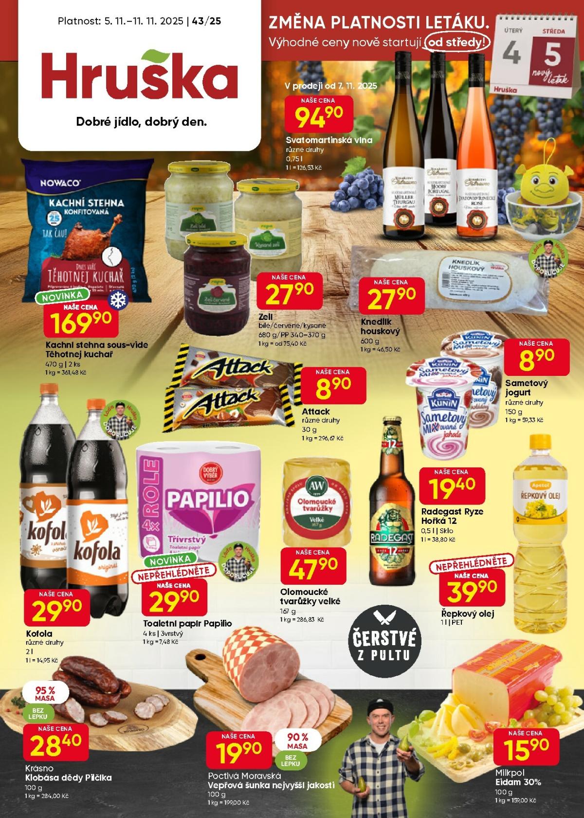 Aktuální leták Hruška od 05.11. do 11.11.