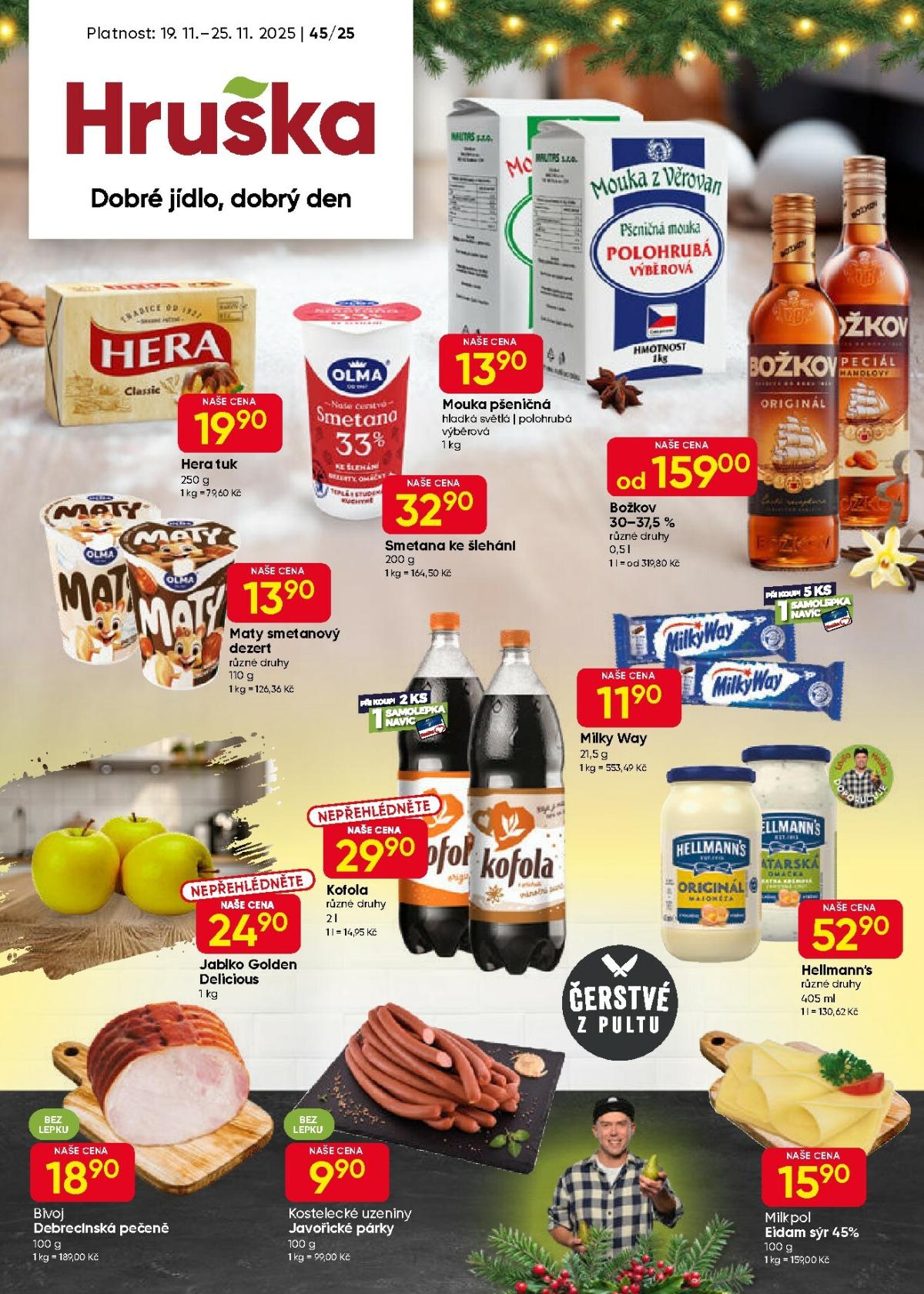 Aktuální leták Hruška od 19.11. do 25.11.