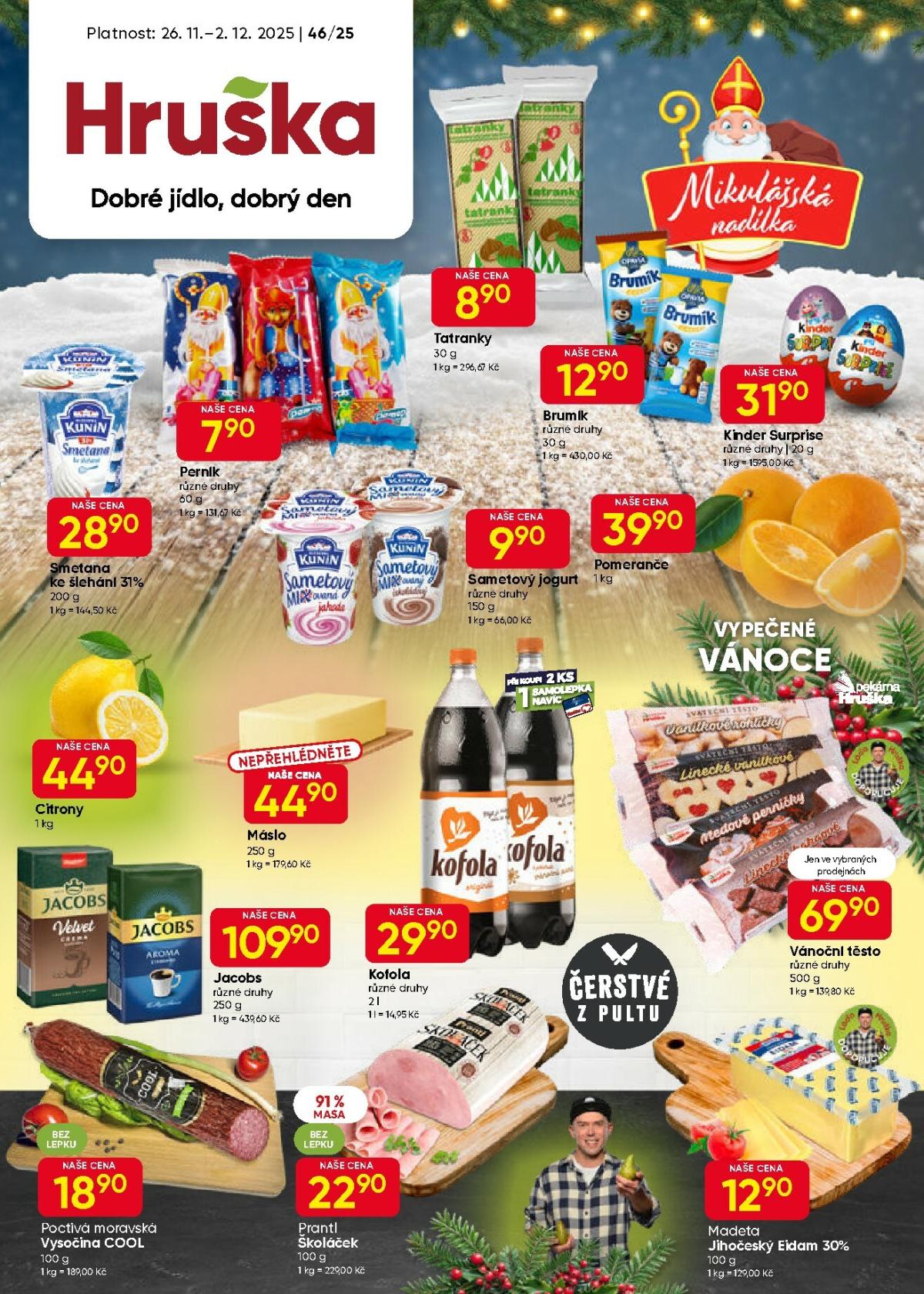 Aktuální leták Hruška od 26.11. do 02.12.