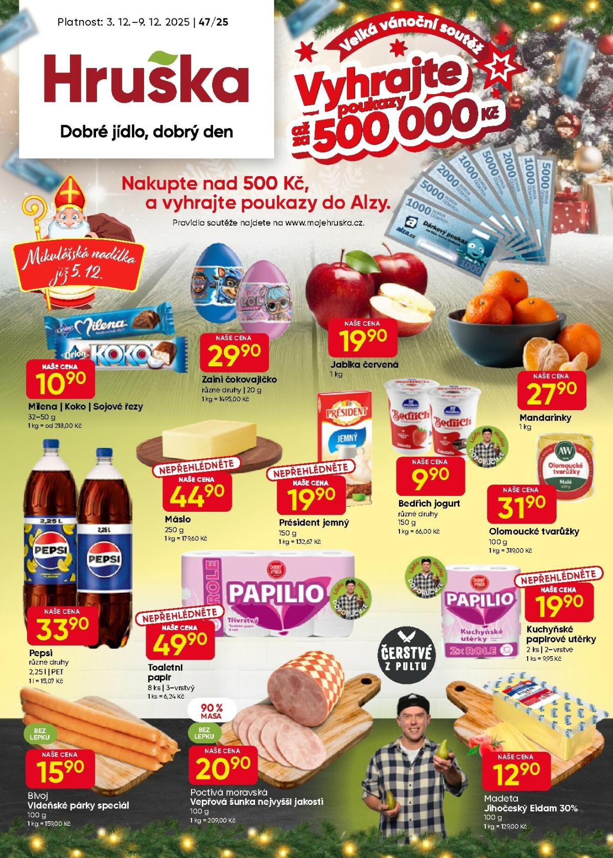 Aktuální leták Hruška od 03.12. do 09.12.