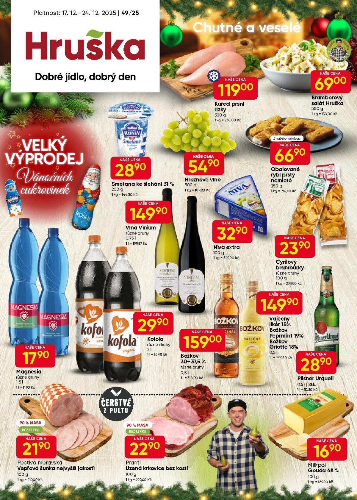 Aktuální leták Hruška od 17.12. do 24.12.