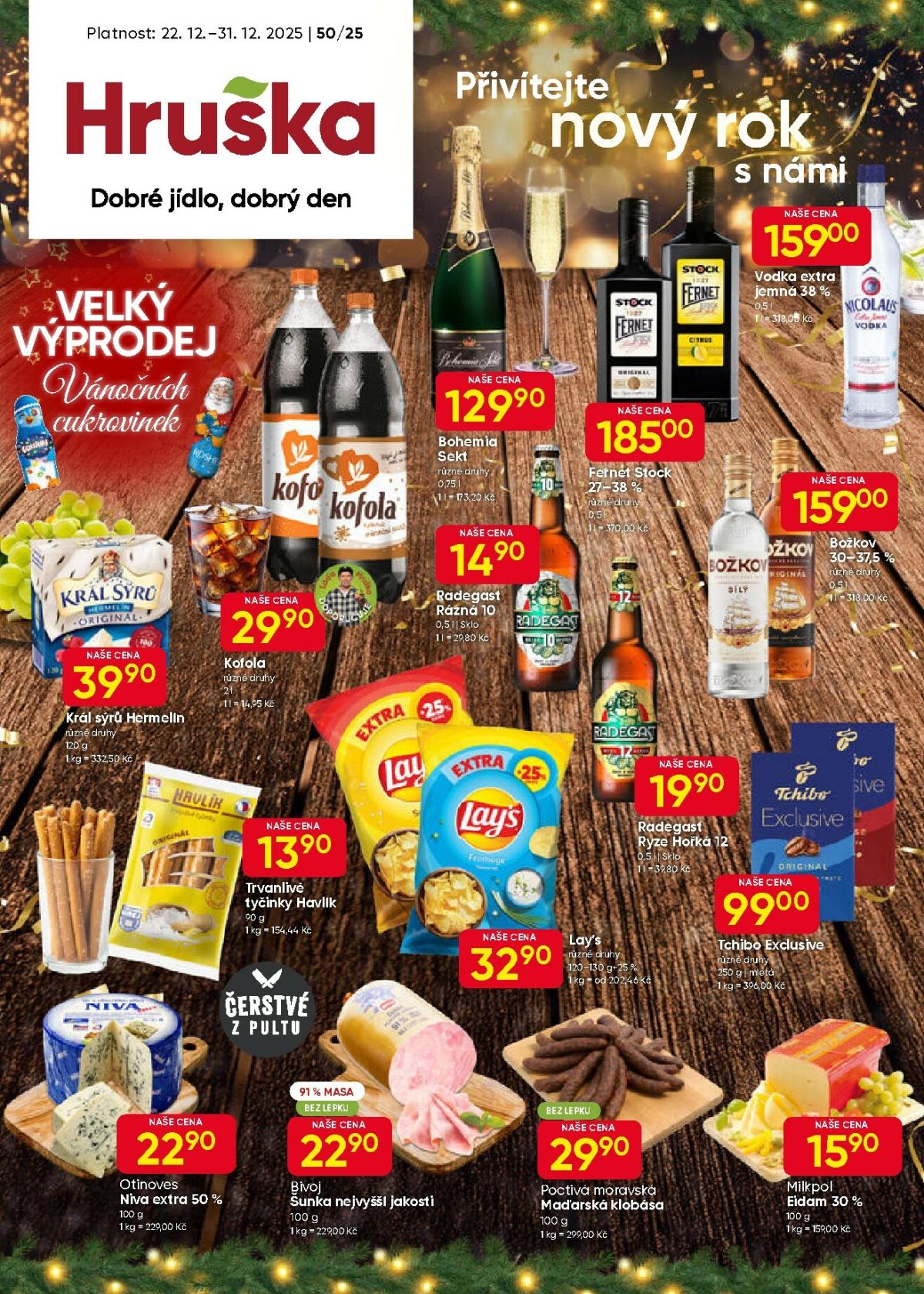 Aktuální leták Hruška od 22.12. do 31.12.