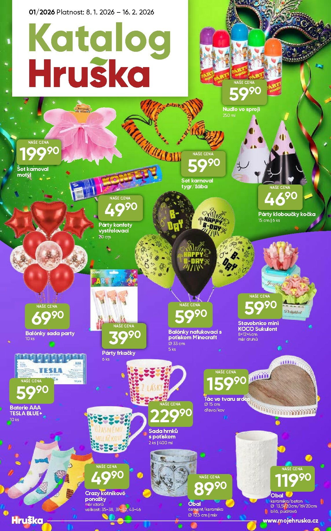 Aktuální leták Hruška - Katalóg od 08.01. do 16.02.