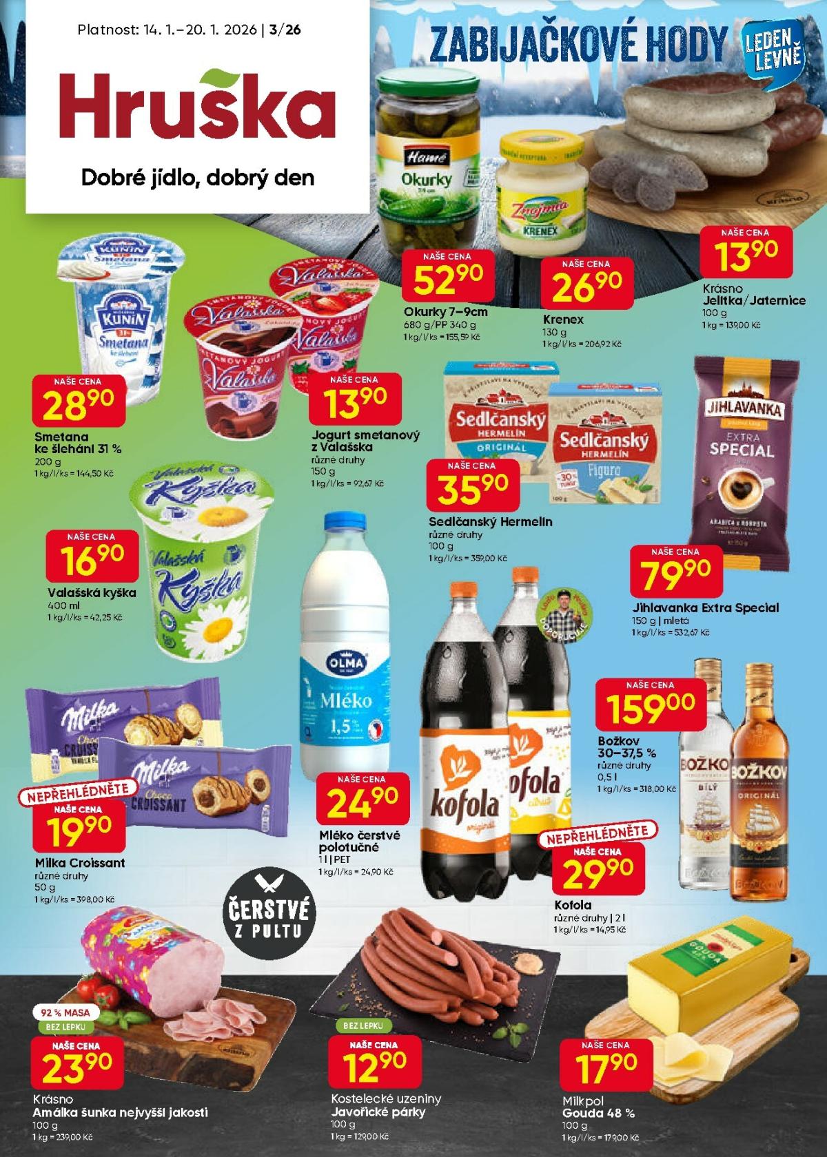 Aktuální leták Hruška od 14.01. do 20.01.